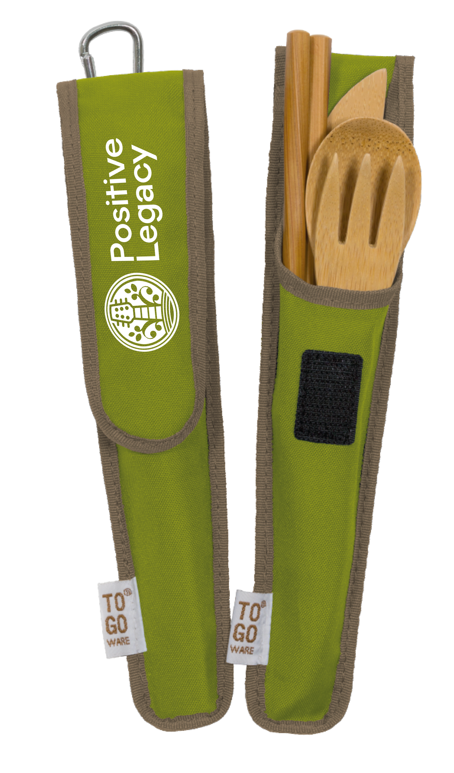 Eco-Friendly Reusable Utensil Set - Avocado/Green