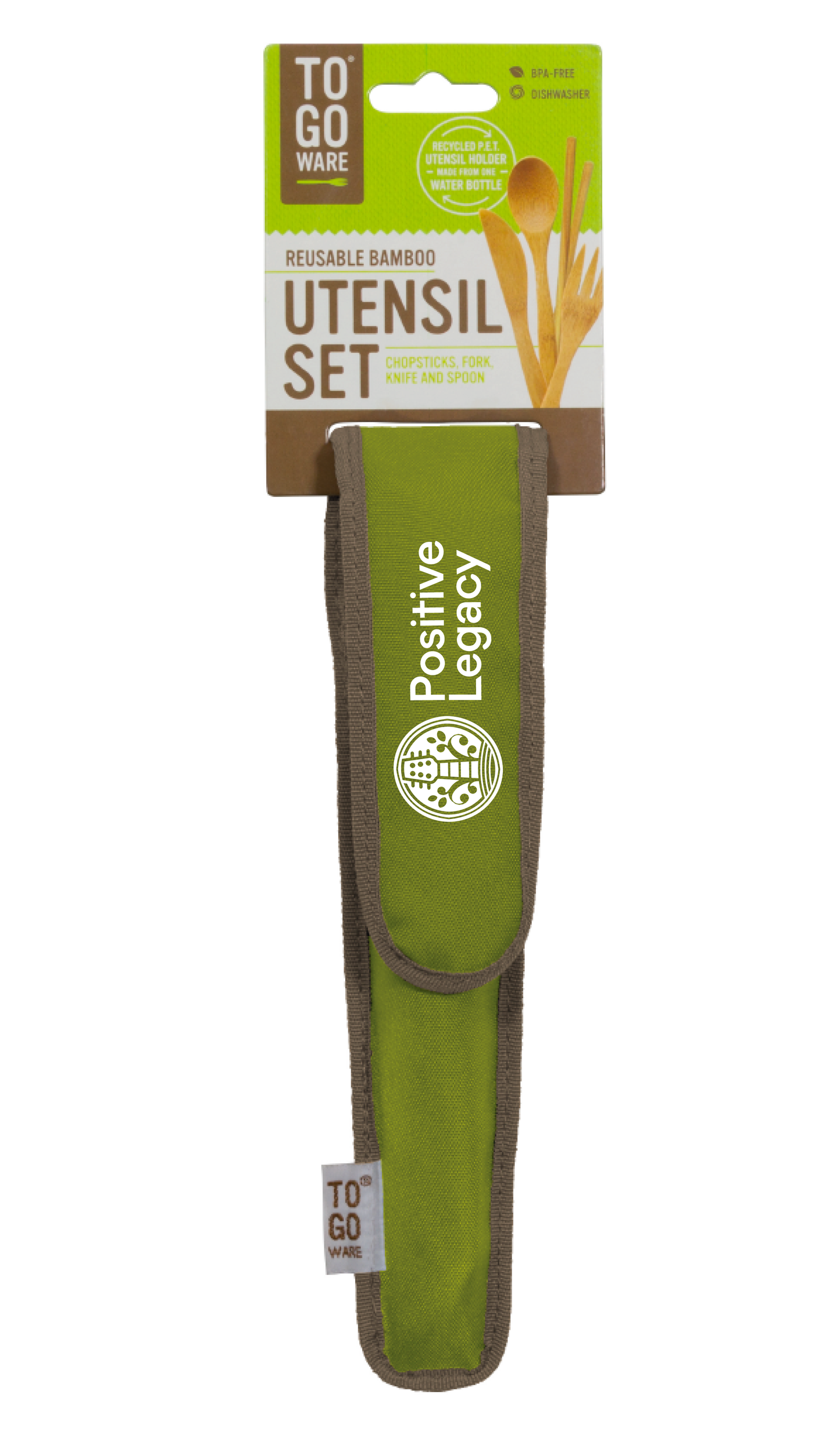 Eco-Friendly Reusable Utensil Set - Avocado/Green