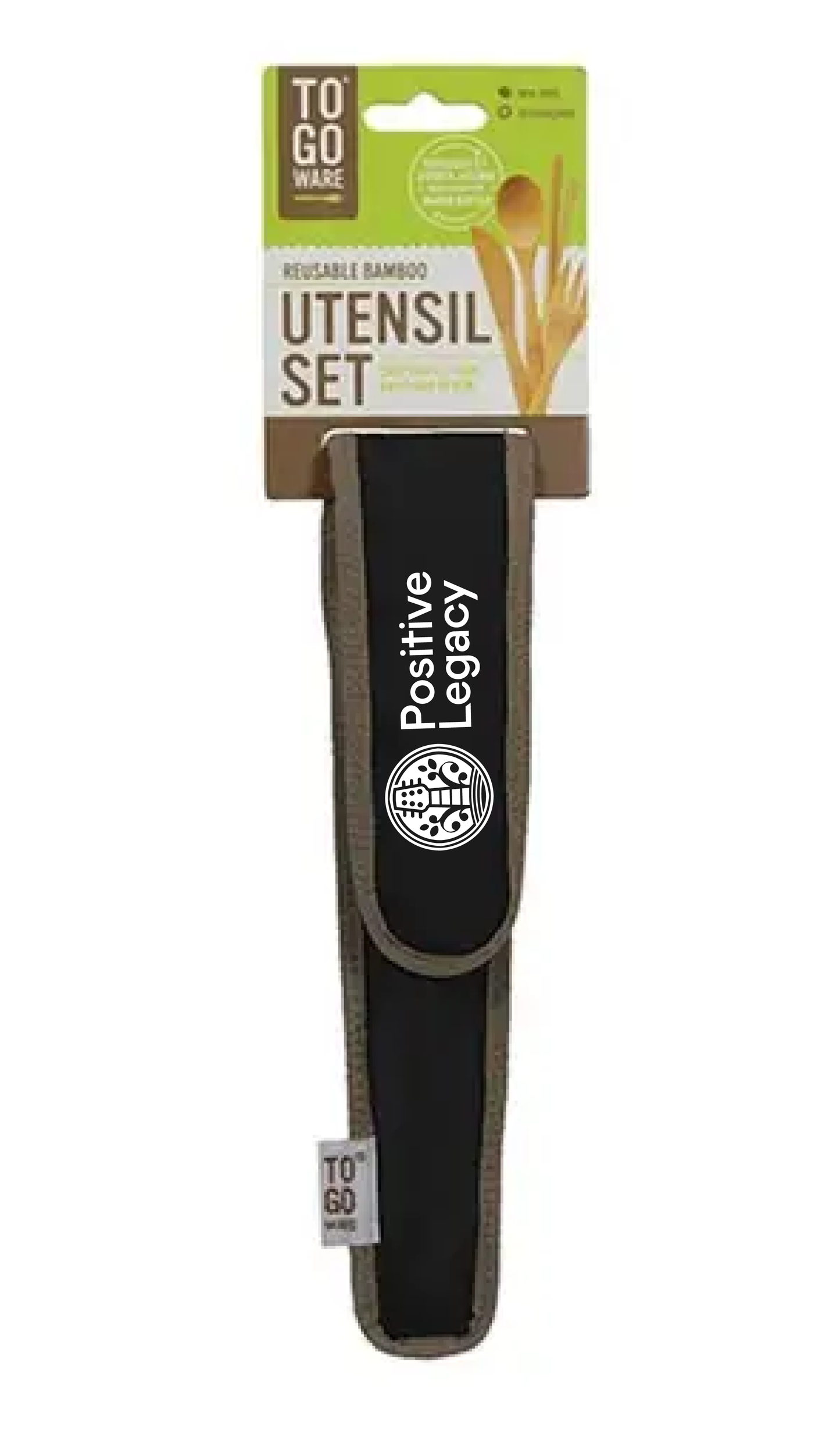 Eco-Friendly Reusable Utensil Set - Black