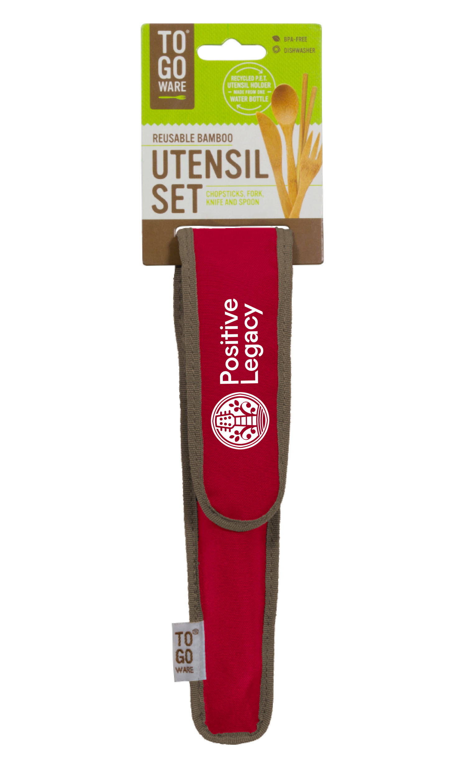 Eco-Friendly Reusable Utensil Set - Cayenne/Red