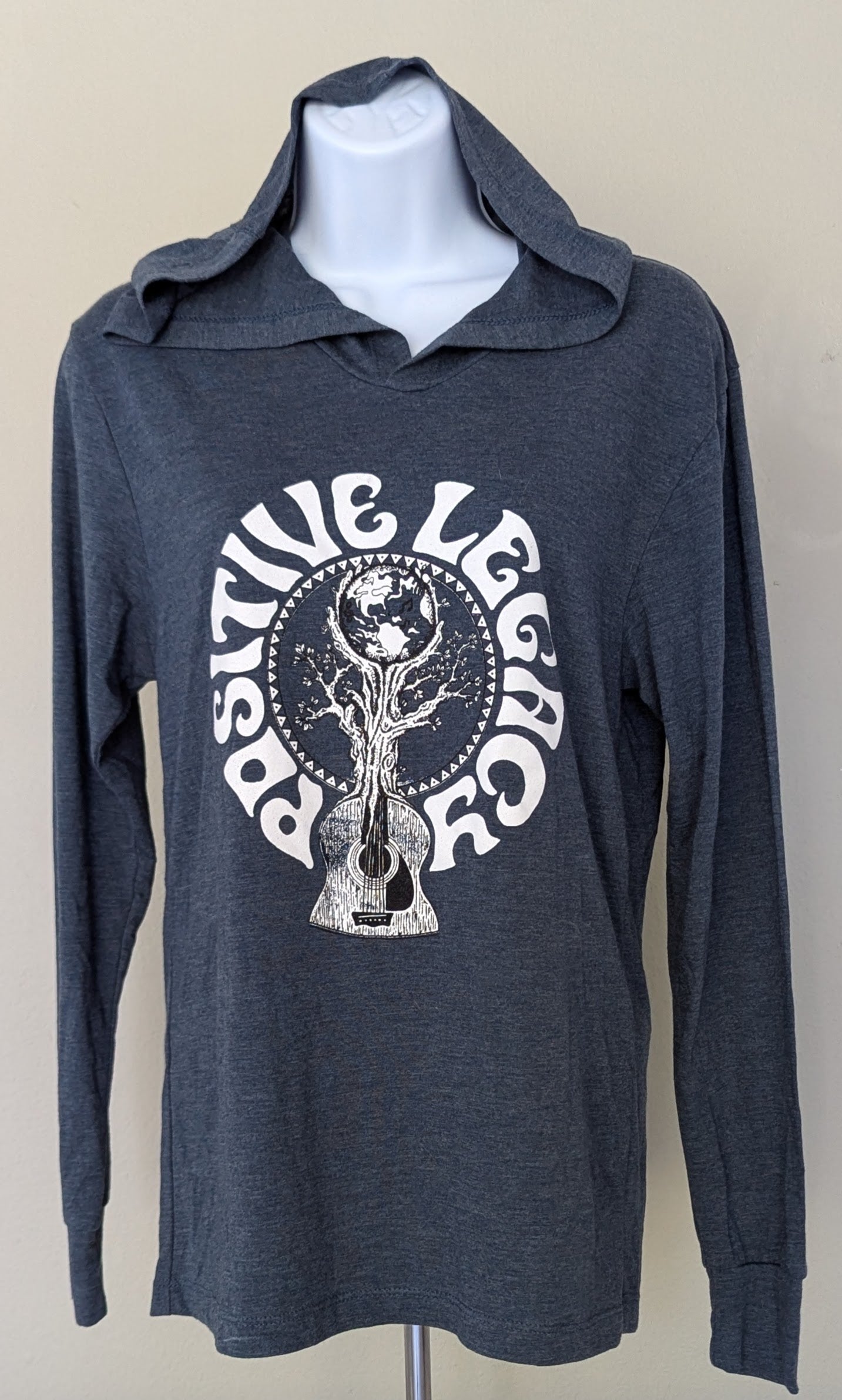 Unisex “Guitar Tree” Heather Teal Hoodie