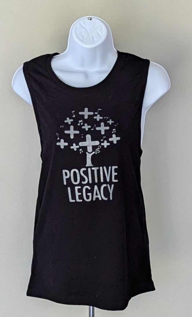 Women's Black Tank with original logo