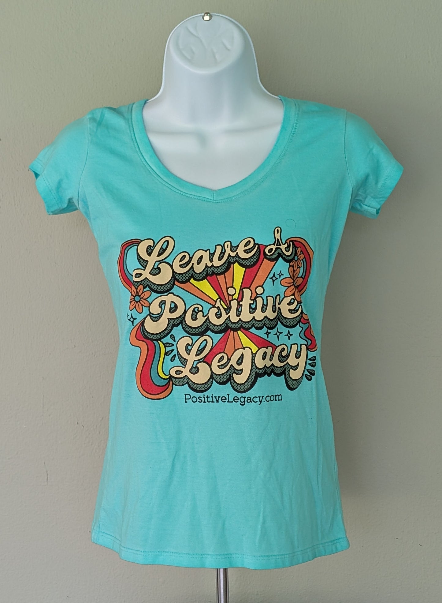 Women's "Groovy" T-shirt - Teal