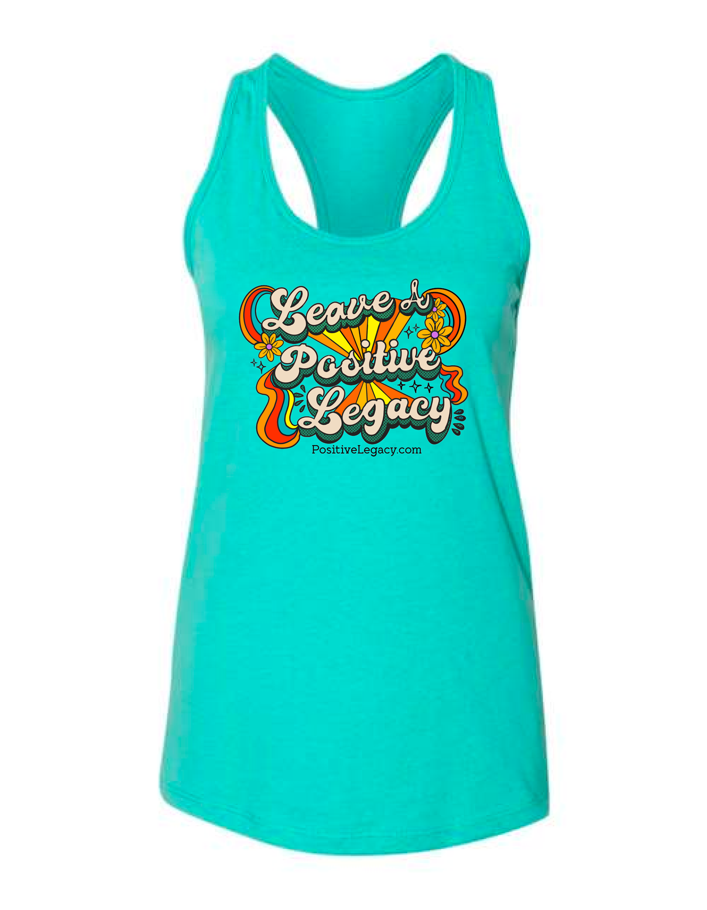 "Groovy" Women's tanks - Teal